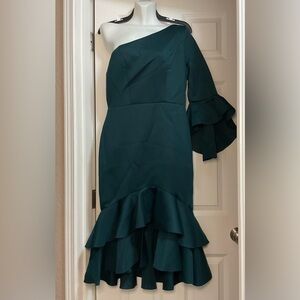 ELEGANT ONE SHOULDER DRESS